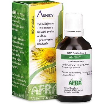 Afra Arnika horská Bio tinktúra 50 ml