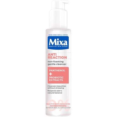 Mixa Почистващ гел за лице Anti-Reaction, 150 ml
