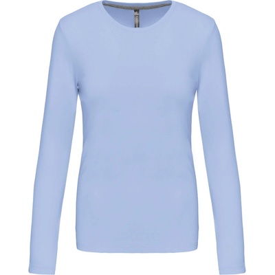 Kariban Tričko K383 dámské dlouhý rukáv 1TE K383 Sky Blue