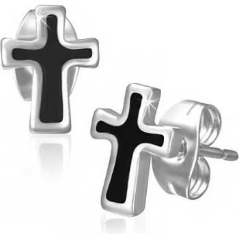 Image 1 of Talitha Обеци " Черни кръстове"