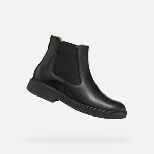 Geox Черни дамски анкл обувки Geox Spherica ec1 Geox | Cheren | ЖЕНИ | 36 - zoot - 299,22 лв
