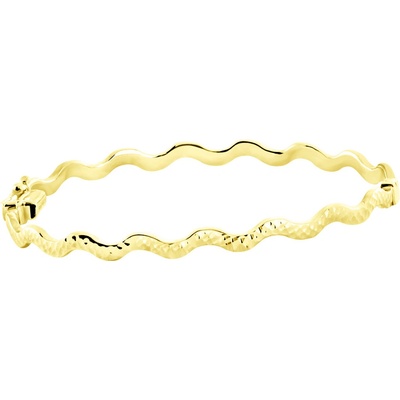 Gemmax Jewelry zlatý obručový náramek se speciální povrchovou úpravou velikost UNI GLBYN-19-02487