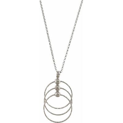 InfinitySilver Strieborný náhrdelník krúžky 4001743