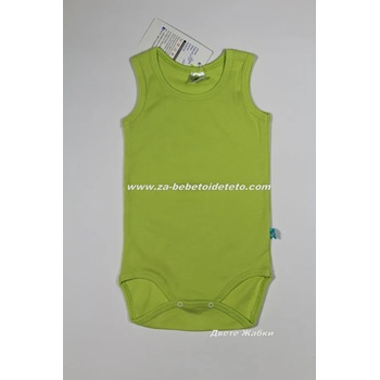 Image 1 of Rach Едноцветно боди потник, 68, 74, 80 /зелено/