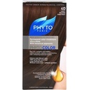 Phyto Color barva na vlasy 4D Light Golden Chestnut 4 ks