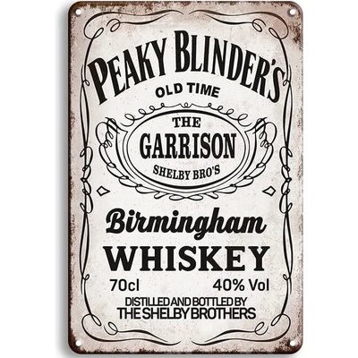 Ceduľa Peaky Blinders Whiskey