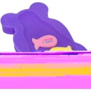 NEW BABY Penová podložka maxi fialový medveď