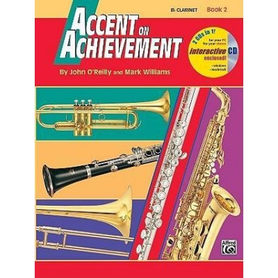Accent on Achievement, Bk 2: B-Flat Clarinet, Book & CD