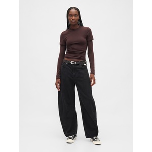 GAP Дънки Horseshoe UltraSoft GAP GAP | Cheren | ЖЕНИ | 28REG