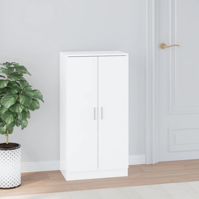VidaXL bílý s vysokým leskem 55x35x108 cm 342667