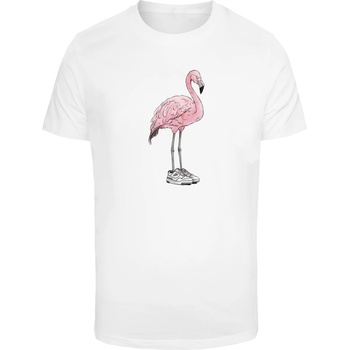 Mister Tee Тениска Flamingo Baller Tee white XXLUB-MT3168-00220 - Тъмносив, размер 4XL