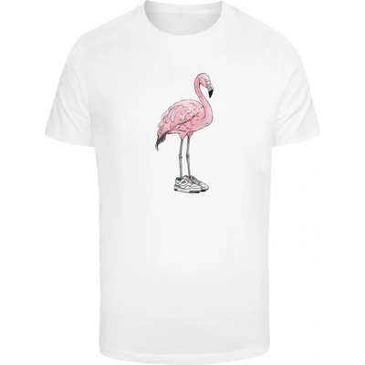 Mister Tee Тениска Flamingo Baller Tee white XXLUB-MT3168-00220 - Тъмносив, размер 4XL