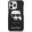 KARL LAGERFELD Гръб Karl Lagerfeld TPE Full Body Ikonik Case за iPhone 13 Pro - Черен