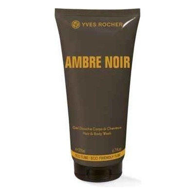 Yves Rocher Ambre Noir Men sprchový gél 200 ml