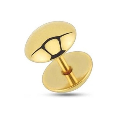 Šperky4U falešný piercing do ucha FP01031-GD