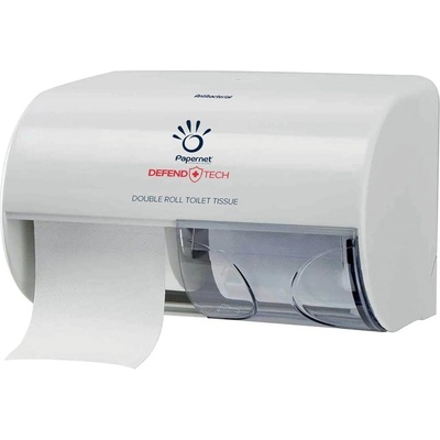 Papernet Диспенсър за тоалетна хартия Papernet, антибактериален, двое (5050100129)
