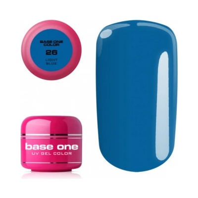 Silcare Base One gél č.26 Light Blue 5 g