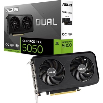 ASUS GeForce RTX 5050 Dual OC 8GB GDDR6 128bit (DUAL-RTX5050-O8G/90YV0N72-M0NA00)