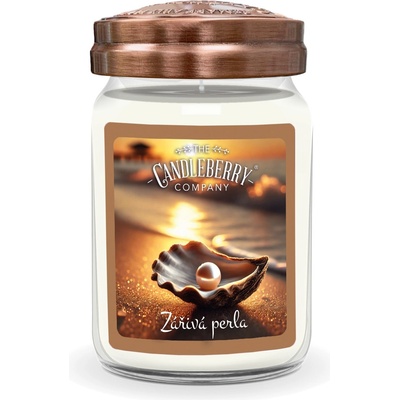 Candleberry Candle Zářivá perla 624 g