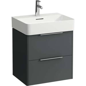 Laufen Base - Шкаф за умивалник, 52x53x39 см, 2 чекмеджета, сив H4021921102661 (H4021921102661)