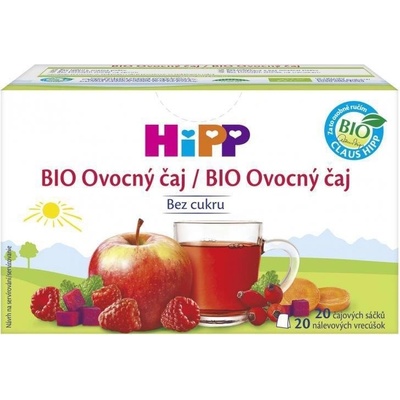 HiPP ČAJ SÁČEK.BIO Ovocný čaj 20 x 2 g