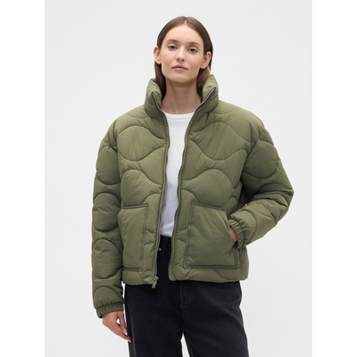 GAP Ватирано яке GAP GAP | Zelen | ЖЕНИ | XS