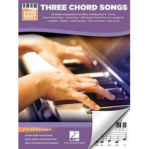 Three Chord Songs - Super Easy Songbook | Hal Leonard Corp (2018)