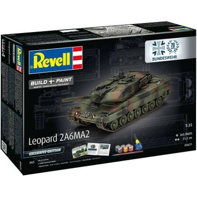 Revell 05631 Leopard 2 A6A2 70 Years Bundeswehr Gift Set 1:35