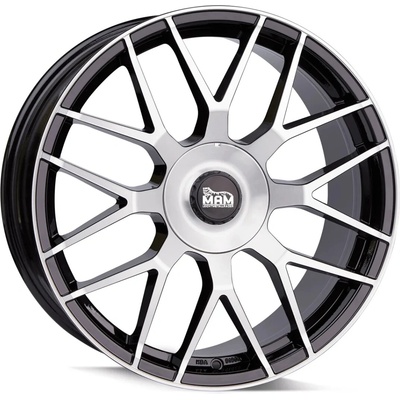 MAM GT1 8,5x19 5x112 ET30 black polished