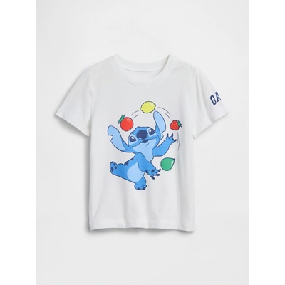GAP Baby tričko Gap × Lilo & Stitch Biela