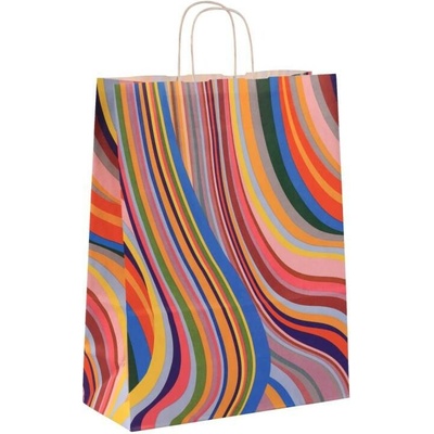 Taška papírová kroucené ucho - 70. léta / 320 x 140 x 420 mm