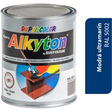 Rust Oleum Alkyton antikorózna farba na hrdzu 2v1 RAL 5002 modrá ultramarín 250ml