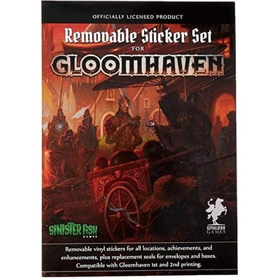 ALBI Gloomhaven Odlepitelné samolepky – Zboží Živě