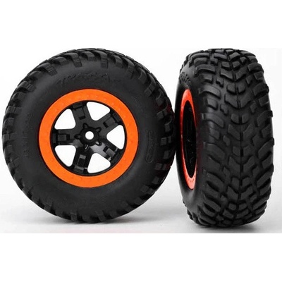 Traxxas koleso 2.2/3.0" disk SCT čierno-oranžový pneu SCT 2 2WD predné