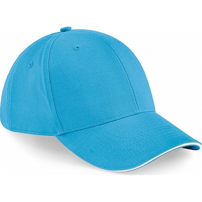 Beechfield 6 panelová Athleisure Tmavo modrá /Biela