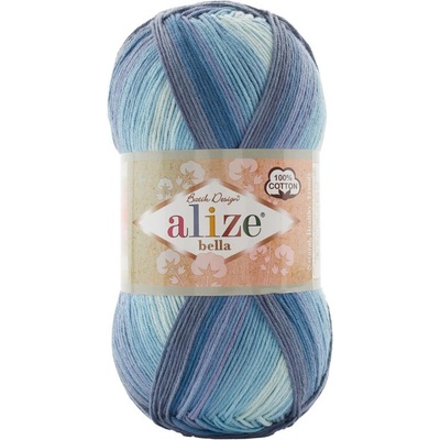 Alize příze Bella Batik 3299 modrá