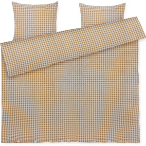 Juna Спално бельо Bæk & Bølge с 2 калъфки за възглавници 50 x 60 cm 220 x 220 см оранжево-синьо (636208)