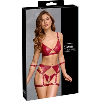 Cottelli Collection Комплект сутиен Bondage, S