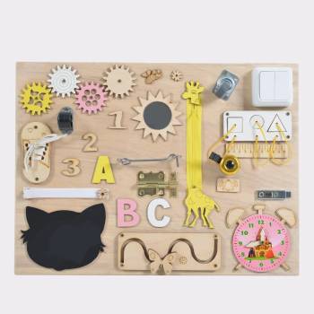 Image 1 of Moni Toys Дървена занимателна дъска Medium MT07