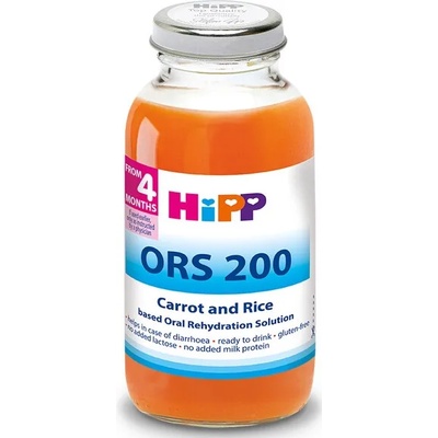 Hipp Диетична напитка Hipp - ОРС 200, моркови и ориз, 200 ml (2300)