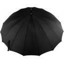 Deštníky Bugatti Partnerský holový mechanický deštník Doorman černý 71763001BU