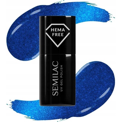Semilac Hybridní lak 466 Blue Silk Pyjamas 7ml