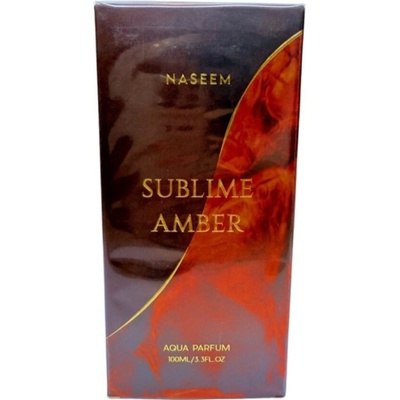 Naseem Sublime Amber toaletní voda unisex 100 ml