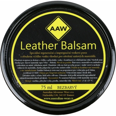 AAW LEATHER BALSAM 75 ml