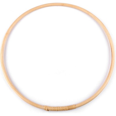 Bambusový kruh Ø30 cm bambus světlý 1 ks