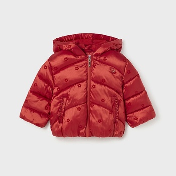 Image 1 of MAYORAL Яке в червено за бебе момиче Майорал с цветя