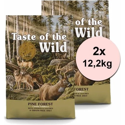 Taste of the Wild Pine Forest 2x12,2 kg