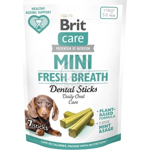 Brit Care Mini Fresh Breath лакомство за кучета 120 г