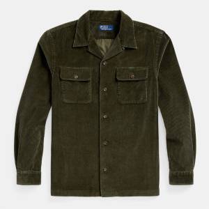 Ralph Lauren Wide-Wale Cord Overshirt - Armadillo