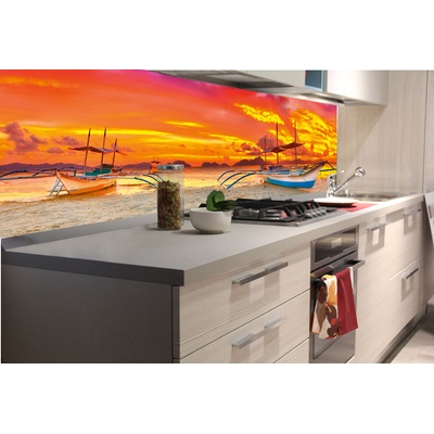 DIMEX ART Фототапет за кухня - кораб 180 x 60 см